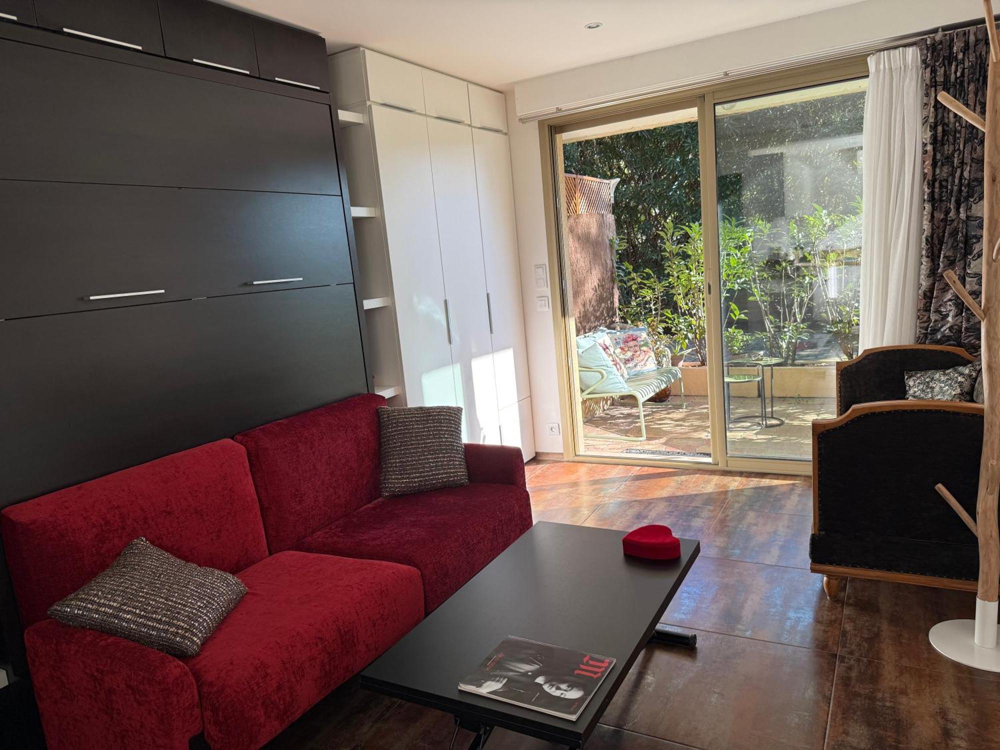 Studio dans résidence privée à 10 mn de cannes Le Cannet Esterno foto